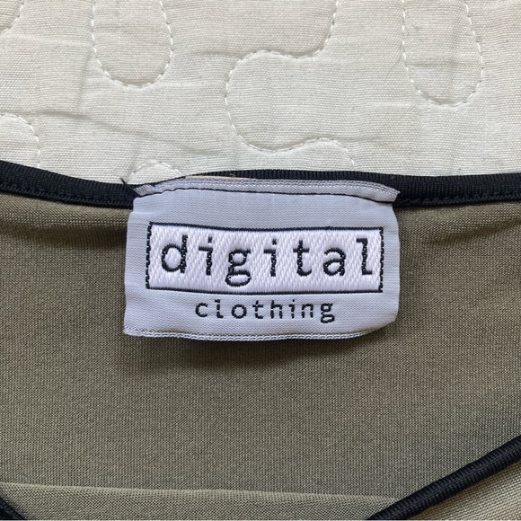 Vintage 90s Cyber Cut Out Tank Top 💿 - Picture 4 of 5